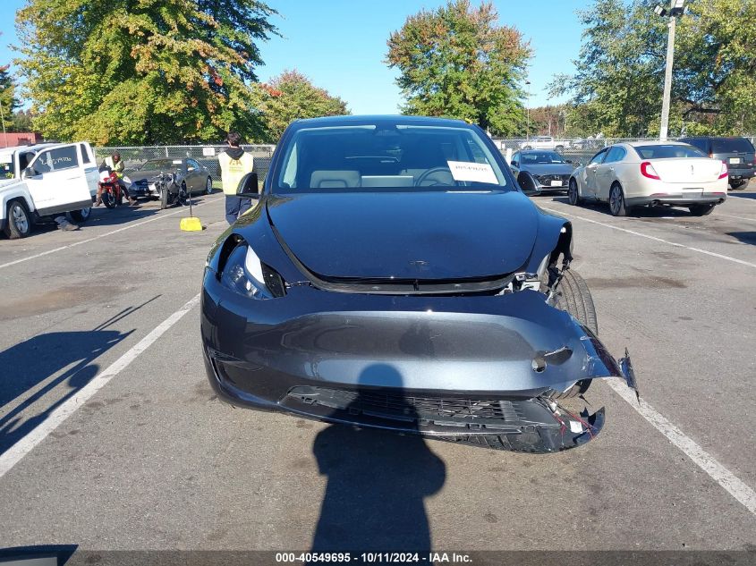 2024 TESLA MODEL Y LONG RANGE DUAL MOTOR ALL-WHEEL DRIVE/RWD - 7SAYGDED0RF178607