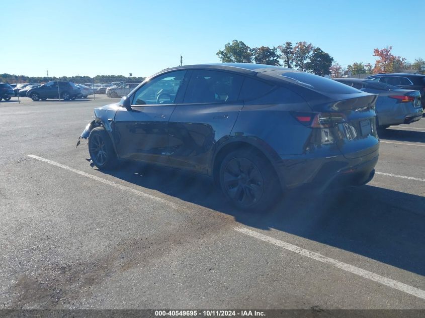 2024 TESLA MODEL Y LONG RANGE DUAL MOTOR ALL-WHEEL DRIVE/RWD - 7SAYGDED0RF178607