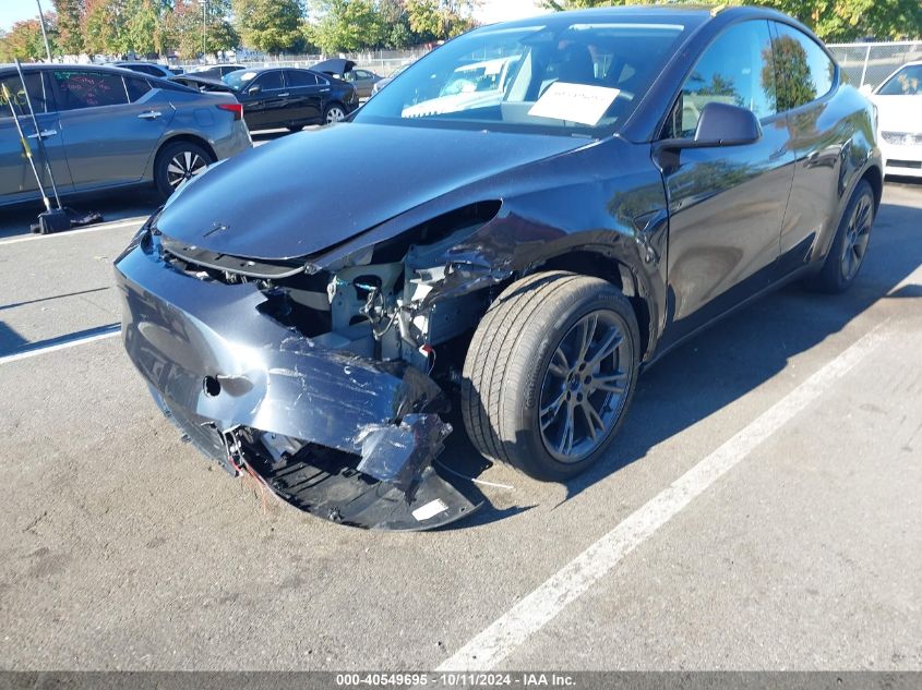 2024 TESLA MODEL Y LONG RANGE DUAL MOTOR ALL-WHEEL DRIVE/RWD - 7SAYGDED0RF178607