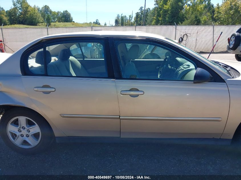 1G1ZT52825F231915 2005 Chevrolet Malibu Ls