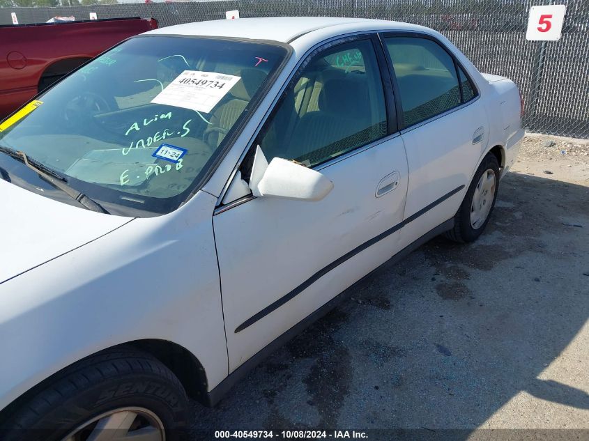 1HGCG1645WA027126 1998 Honda Accord Lx V6