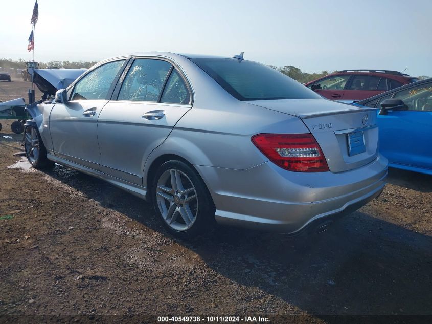 WDDGF5HB6CR209930 2012 Mercedes-Benz C 350 Sport