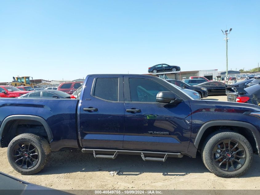 2023 Toyota Tundra Double Cab Sr/Double Cab VIN: 5TFLA5DA8PX077338 Lot: 40549755