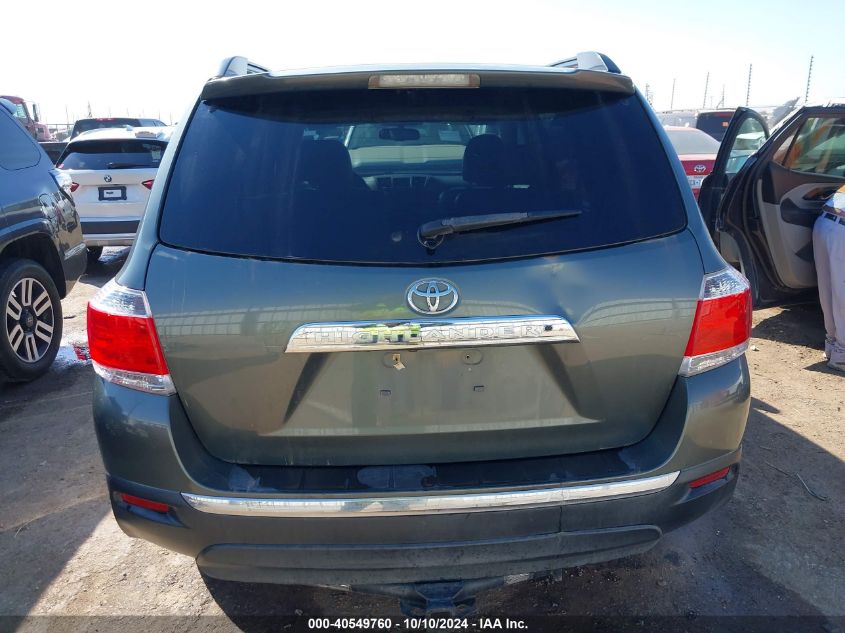 5TDZK3EH7DS131477 2013 Toyota Highlander Se V6