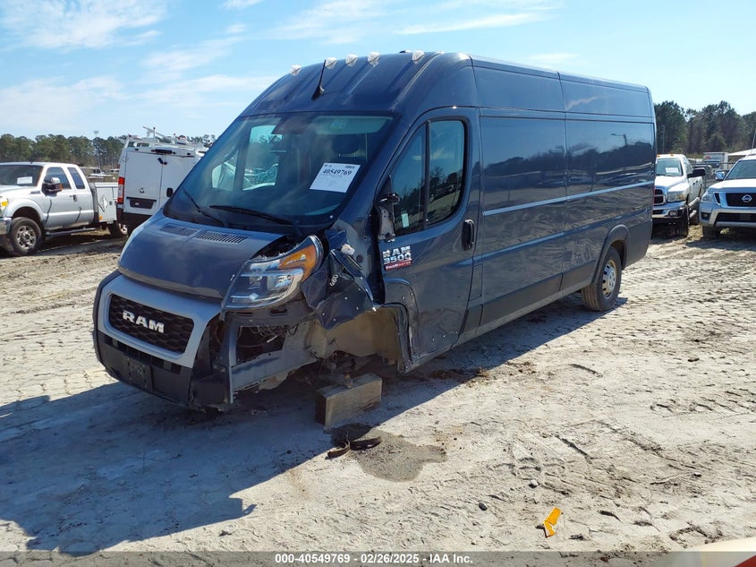 2022 RAM PROMASTER 3500 VIN: 3C6MRVJG6NE116762