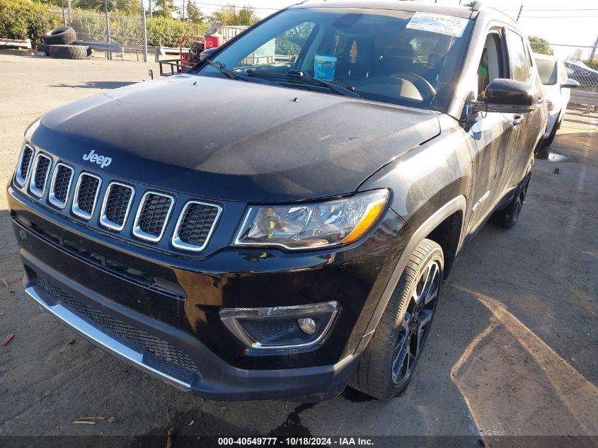 2018 Jeep Compass Limited 4X4 VIN: 3C4NJDCB4JT437429 Lot: 40549777