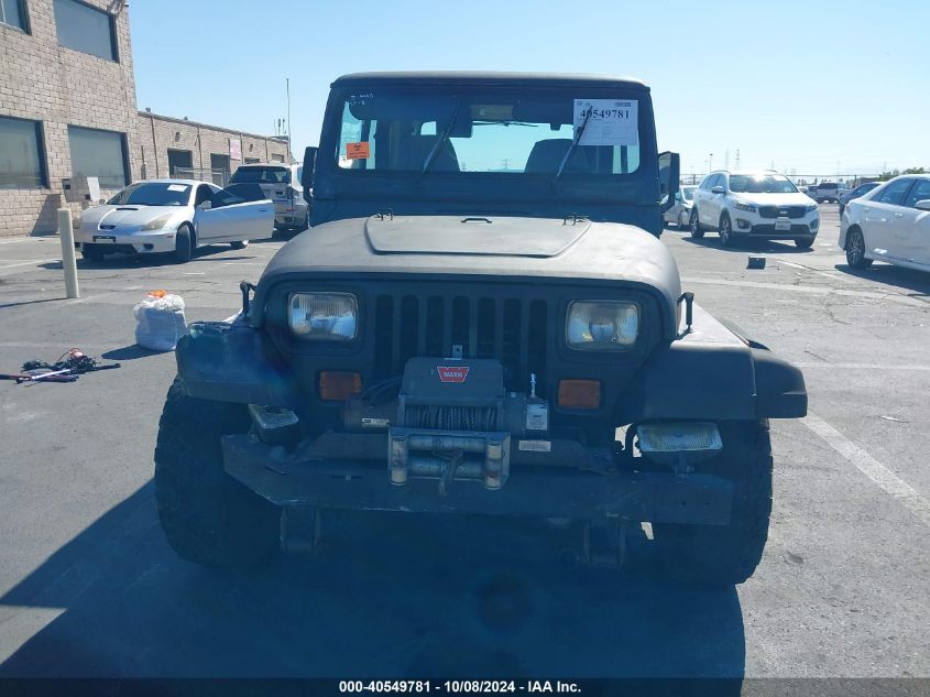 1993 Jeep Wrangler / Yj VIN: 1J4FY29S2PP270135 Lot: 40549781