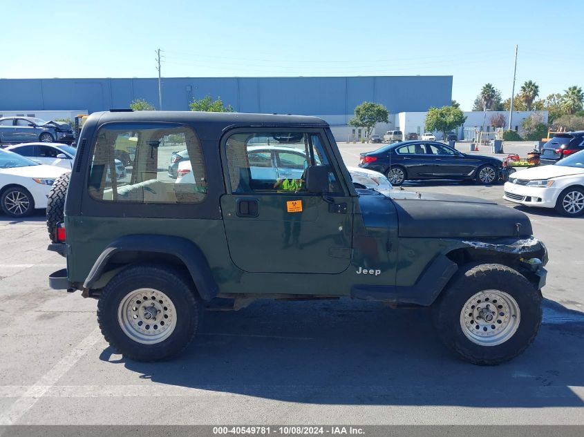 1993 Jeep Wrangler / Yj VIN: 1J4FY29S2PP270135 Lot: 40549781