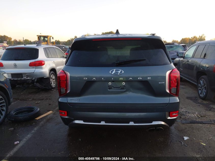 2022 Hyundai Palisade Calligraphy VIN: KM8R7DHEXNU455444 Lot: 40549786