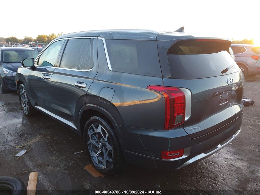 VIN KM8R7DHEXNU455444 2022 HYUNDAI PALISADE CALLIGRAPHY