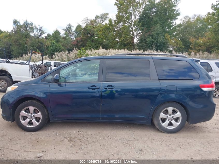 2012 Toyota Sienna Le V6 8 Passenger VIN: 5TDKK3DC7CS200836 Lot: 40549789