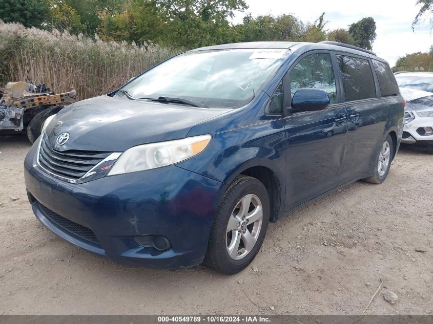 2012 Toyota Sienna Le V6 8 Passenger VIN: 5TDKK3DC7CS200836 Lot: 40549789