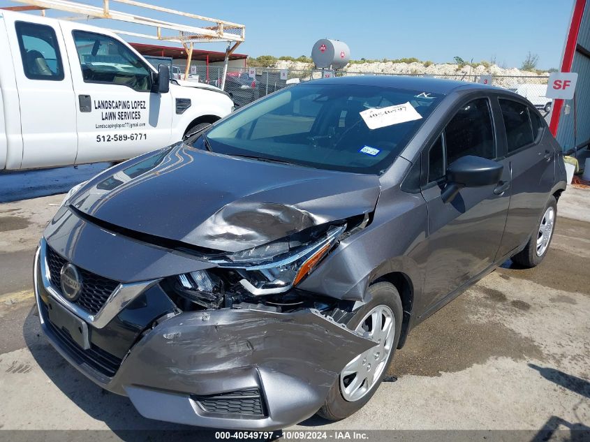 2022 Nissan Versa 1.6 S Xtronic Cvt VIN: 3N1CN8DV7NL848019 Lot: 40549797