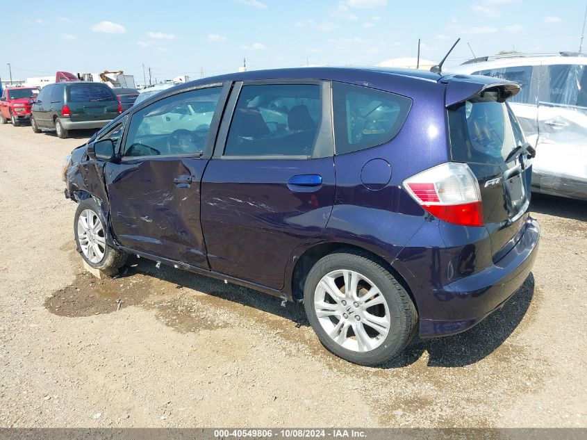 2009 Honda Fit Sport VIN: JHMGE88409S038785 Lot: 40549806