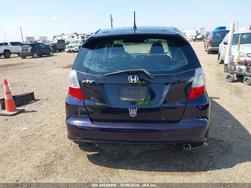 2009 Honda Fit Sport VIN: JHMGE88409S038785 Lot: 40549806