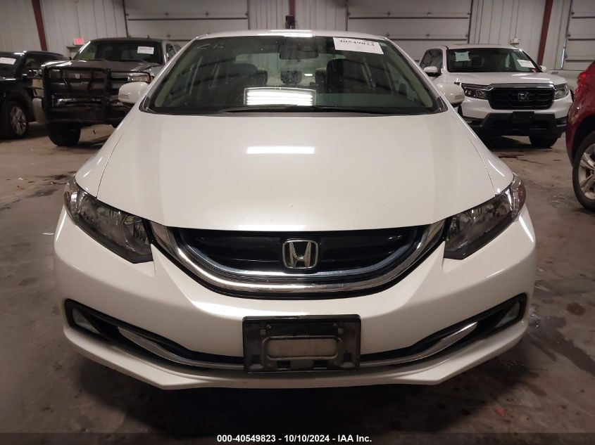 2013 Honda Civic Hybrid VIN: 19XFB4F33DE002853 Lot: 40549823