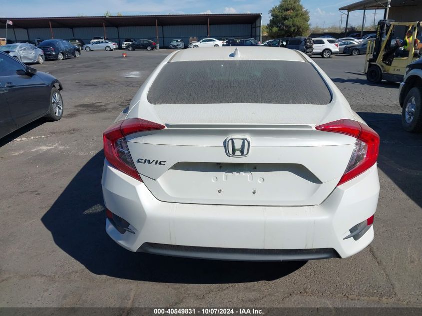 2018 Honda Civic Ex-T VIN: JHMFC1F40JX023237 Lot: 40549831