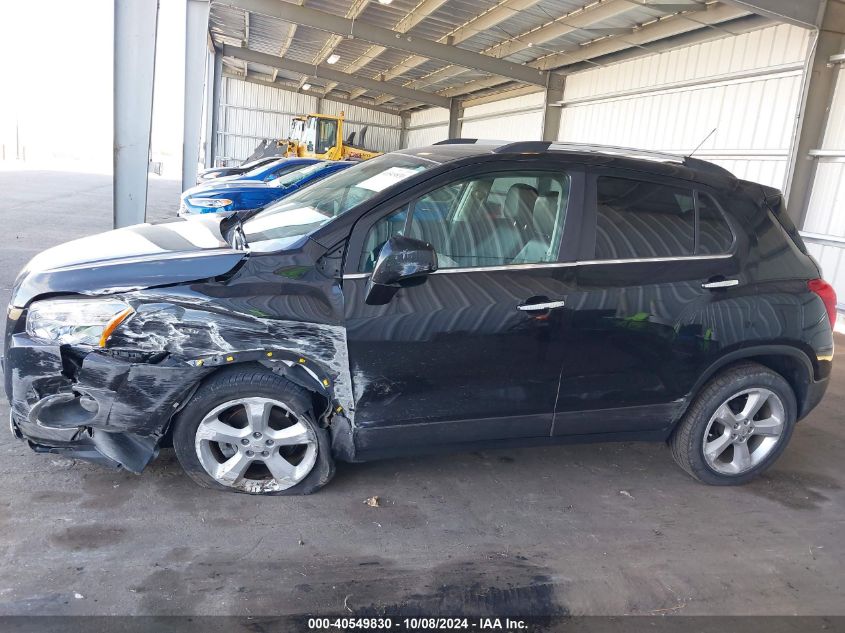 2015 Chevrolet Trax Ltz VIN: KL7CJTSB8FB171227 Lot: 40549830