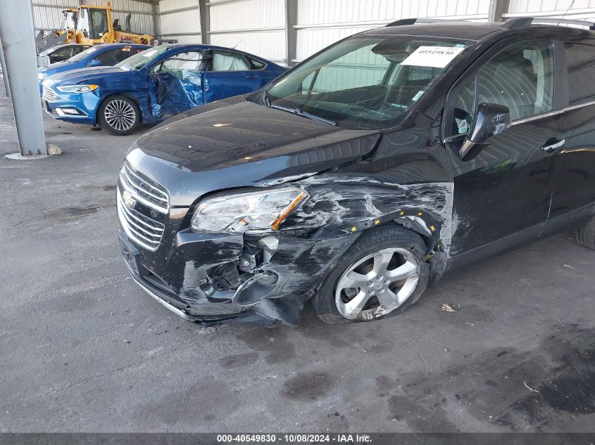 2015 Chevrolet Trax Ltz VIN: KL7CJTSB8FB171227 Lot: 40549830