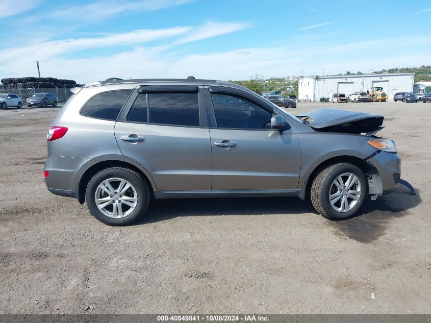 5XYZKDAG8CG160534 2012 Hyundai Santa Fe Limited V6