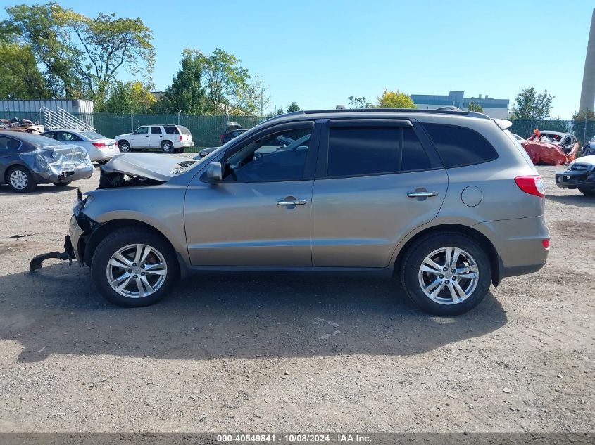 5XYZKDAG8CG160534 2012 Hyundai Santa Fe Limited V6