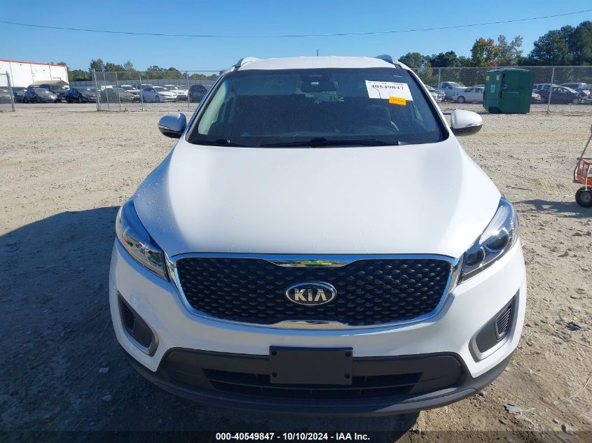 5XYPG4A55GG142201 2016 Kia Sorento 3.3L Lx