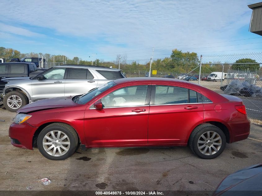 2012 Chrysler 200 Touring VIN: 1C3CCBBB5CN114702 Lot: 40549875