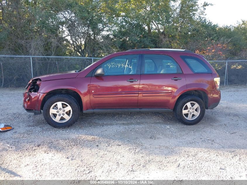 2CNDL23F796228288 2009 Chevrolet Equinox Ls