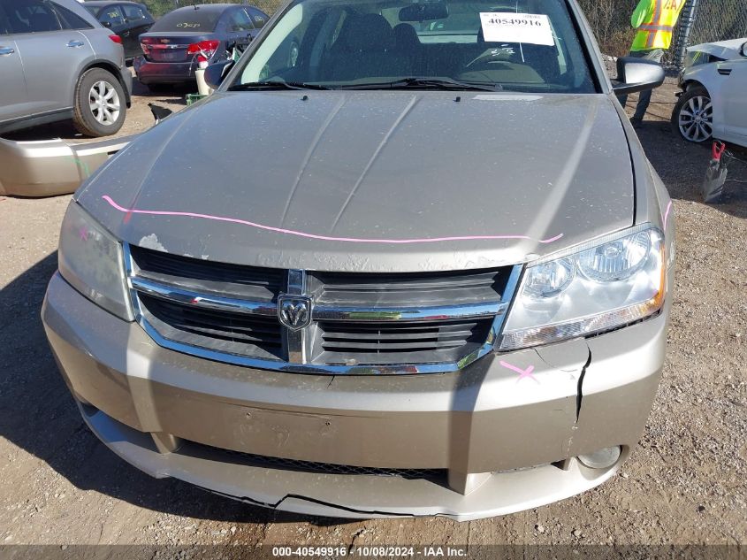 2009 Dodge Avenger Sxt VIN: 1B3LC56B69N502782 Lot: 40549916