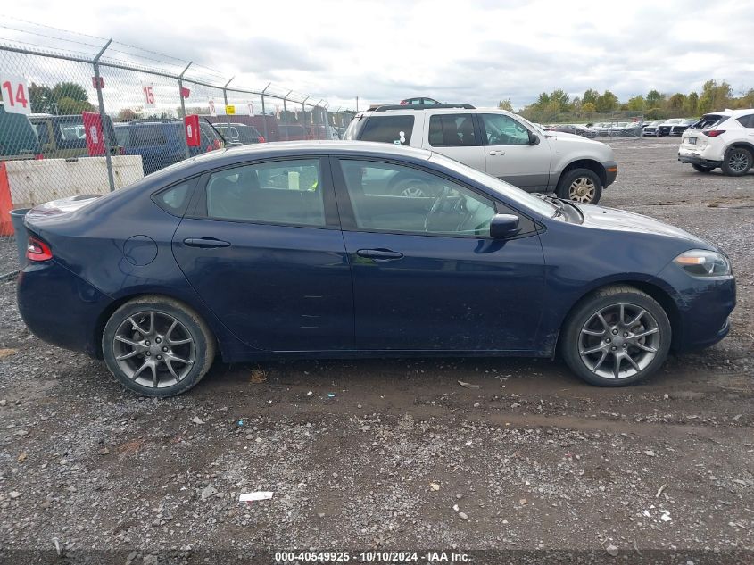 2014 Dodge Dart Sxt VIN: 1C3CDFBB4ED695798 Lot: 40549925