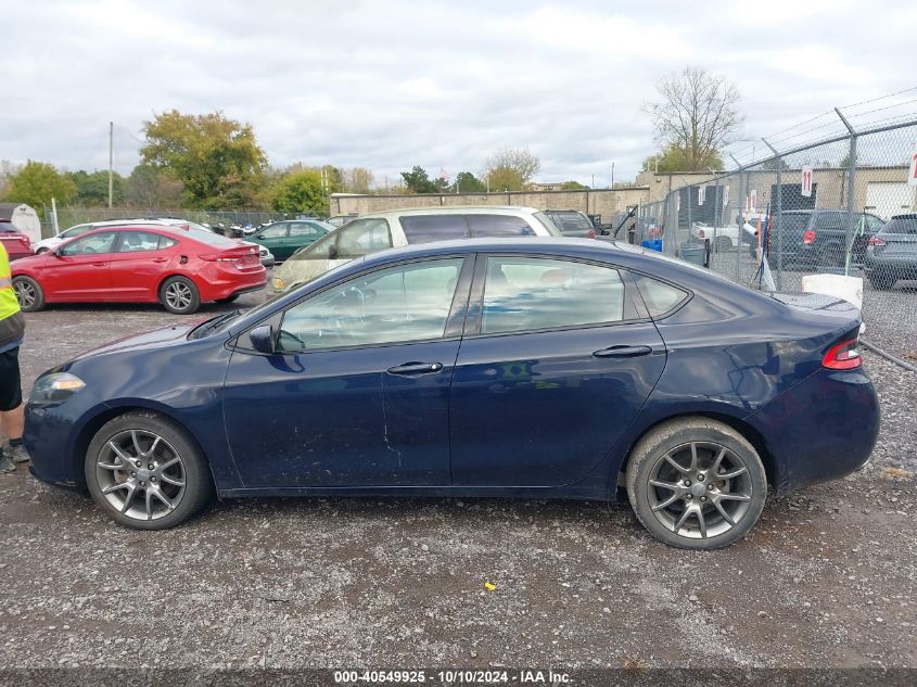 2014 Dodge Dart Sxt VIN: 1C3CDFBB4ED695798 Lot: 40549925