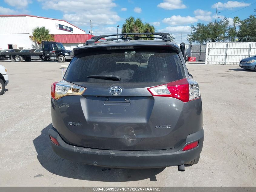 2015 Toyota Rav4 Limited VIN: 2T3YFREV3FW172683 Lot: 40549939