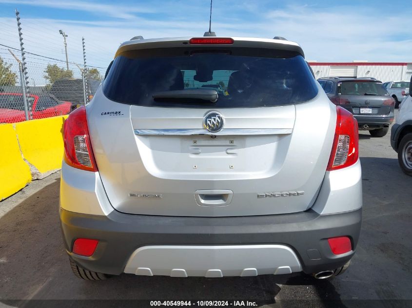 2015 Buick Encore Leather VIN: KL4CJCSBXFB087844 Lot: 40549944