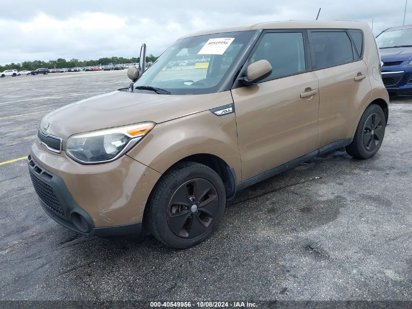 2016 Kia Soul VIN: KNDJN2A25G7332180 Lot: 40549956