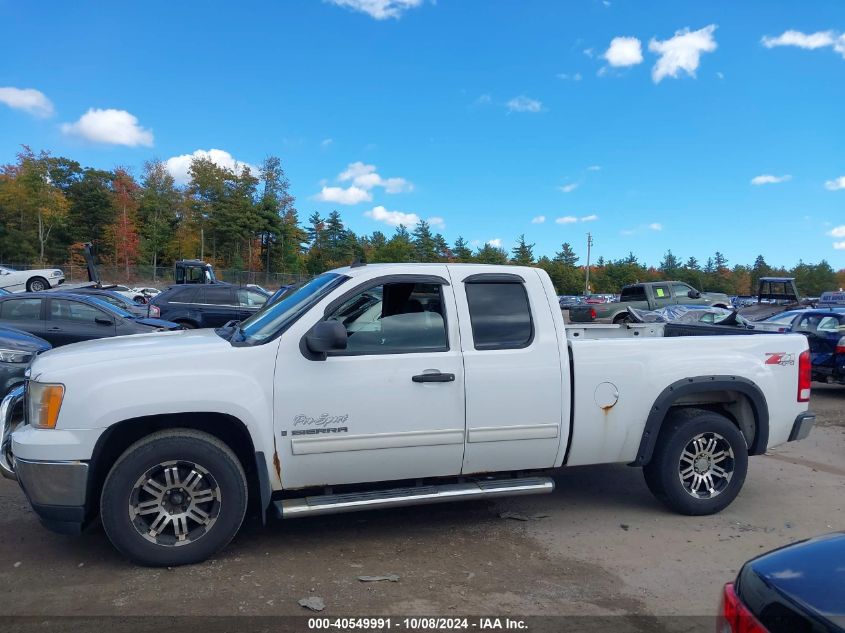 2008 GMC Sierra 1500 Sle1 VIN: 2GTEK190X81110112 Lot: 40549991