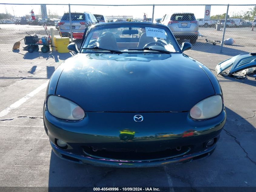 2000 Mazda Mx-5 Miata Ls/Special Edition VIN: JM1NB3536Y0152171 Lot: 40549996