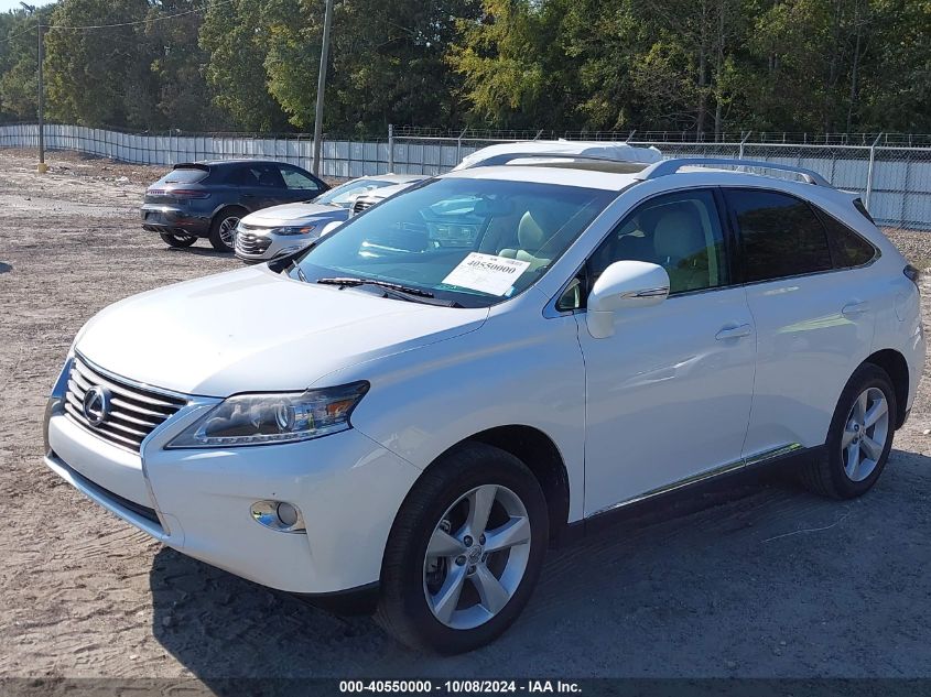 2013 Lexus Rx 350 VIN: 2T2ZK1BAXDC122109 Lot: 40550000