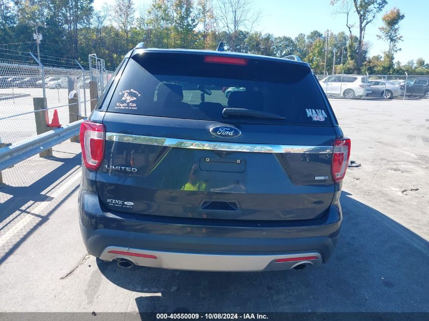 1FM5K8FH7HGD83395 2017 Ford Explorer Limited