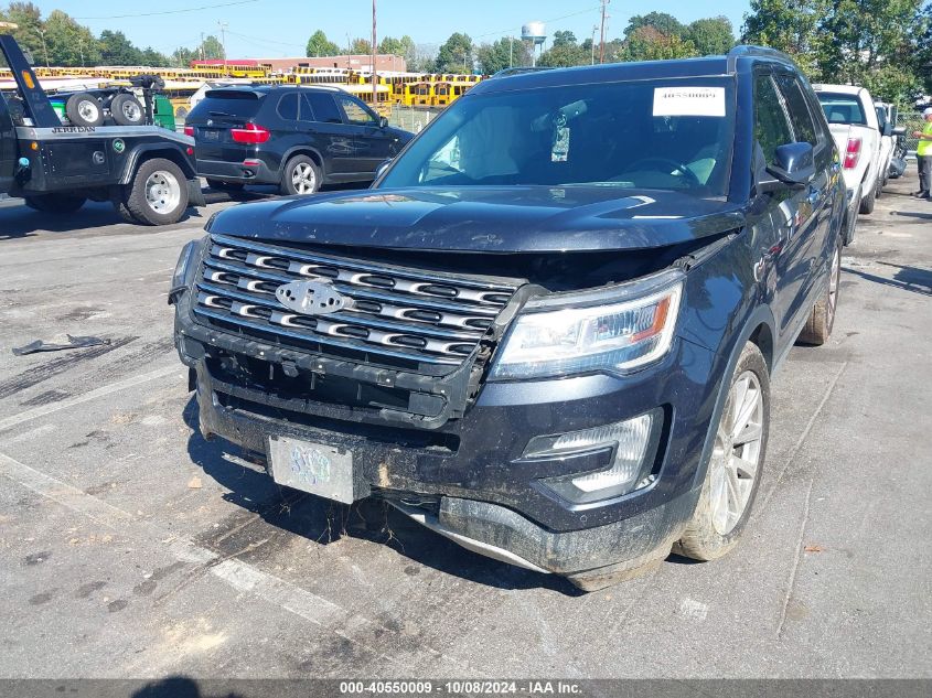 1FM5K8FH7HGD83395 2017 Ford Explorer Limited