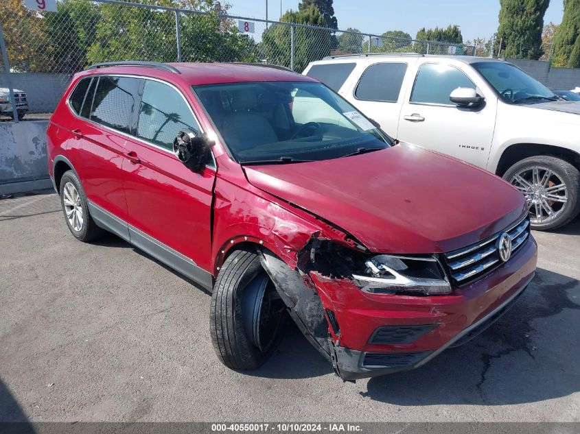 2018 Volkswagen Tiguan 2.0T Se/2.0T Sel VIN: 3VV3B7AX2JM214953 Lot: 40550017