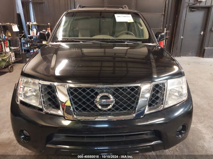 2008 Nissan Pathfinder Se VIN: 5N1AR18U38C652026 Lot: 40550018