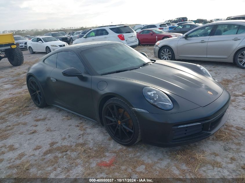 2021 PORSCHE 911, VIN: WP0AA2A94MS205437