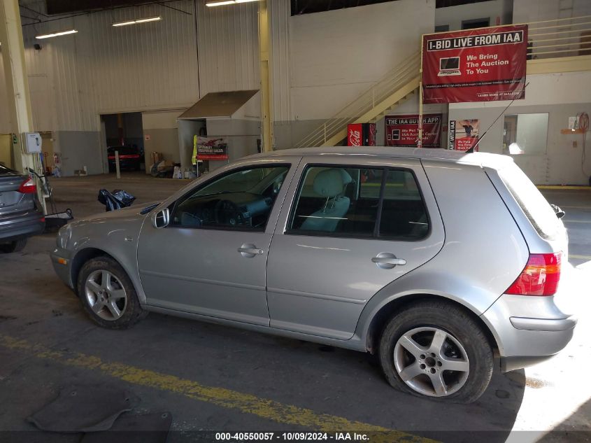 2003 Volkswagen Golf Gl 2.0L VIN: 9BWFK61JX34068582 Lot: 40550057