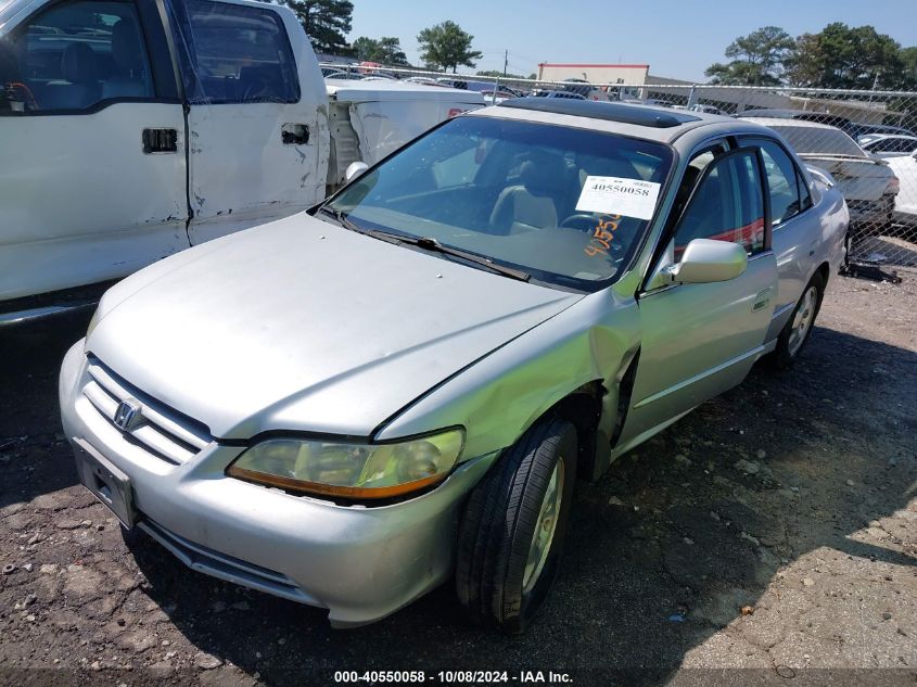 2001 Honda Accord Ex VIN: 1HGCG16571A076586 Lot: 40550058