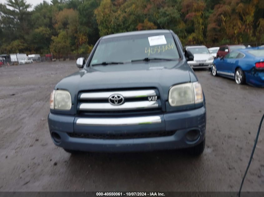 2006 Toyota Tundra Sr5 V8 VIN: 5TBDT44116S545402 Lot: 40550061