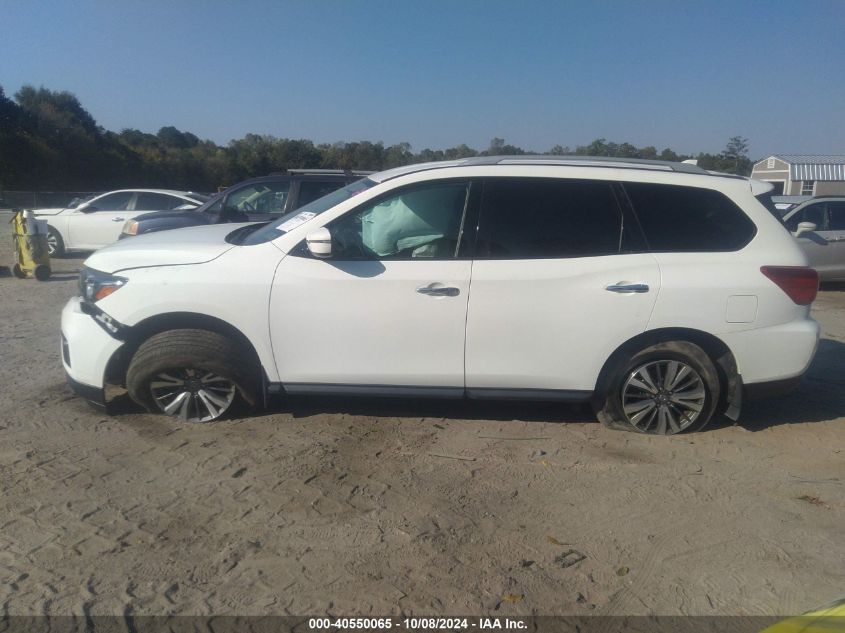 2019 Nissan Pathfinder S/Sl/Sv/Platinum VIN: 5N1DR2MM8KC648795 Lot: 40550065