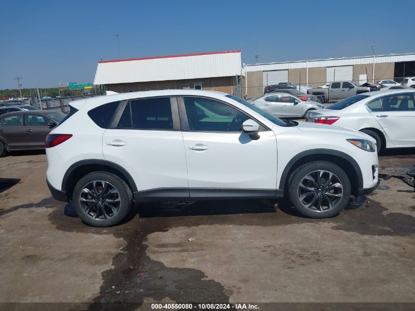 2016 Mazda Cx-5 Grand Touring VIN: JM3KE2DY6G0825872 Lot: 40550080