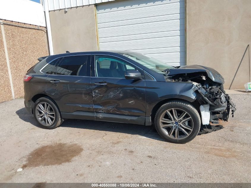 2020 Ford Edge Titanium VIN: 2FMPK3K9XLBB39847 Lot: 40550088