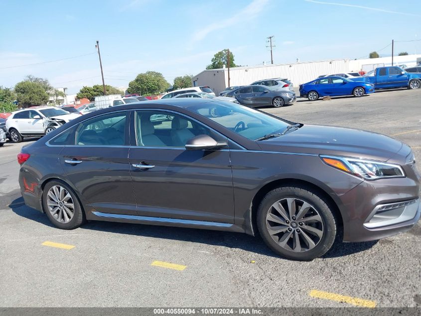 5NPE34AF4FH181235 2015 Hyundai Sonata Sport