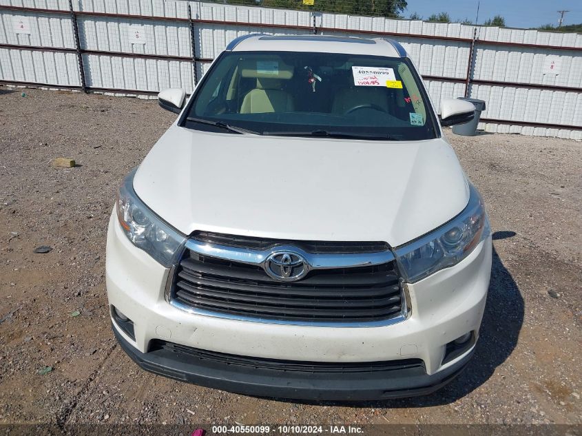 5TDKKRFH8GS174054 2016 Toyota Highlander Xle V6